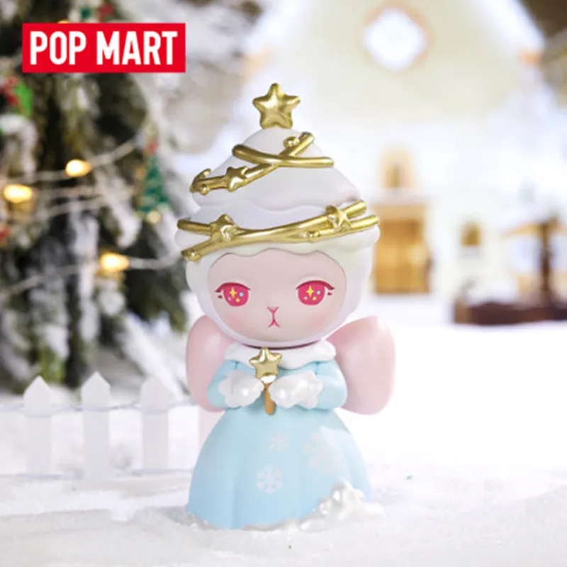 

Оригинальная коробка Mistery POP MART BUNNY, Рождественская серия, фотоигрушки, модель подтверждения стиля, милая аниме-фигурка, Подарочная коробка с...