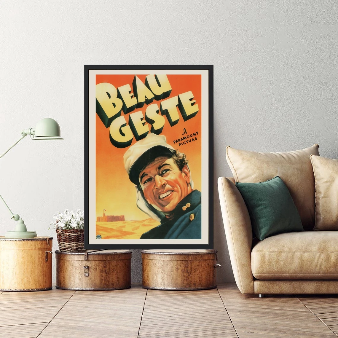 

Винтажный постер фильма, постер фильма прекрасного Геста-постер Гэри Купера, постер фильма Рей милланд, постер фильма Ретро, Классический п...