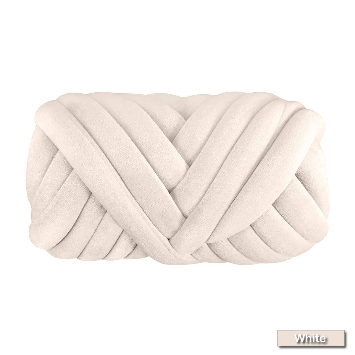 Толстая корзина-одеяло ручной вязки бархатная пряжа сделай сам 500 г | Дом и сад