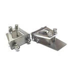 Заслонки 30x40x13,5 мм, металлическая напорная пластина для электрической лодки с дистанционным управлением, хвостовая волновая пластина для модели гоночного корабля 60-75 см, 1 пара