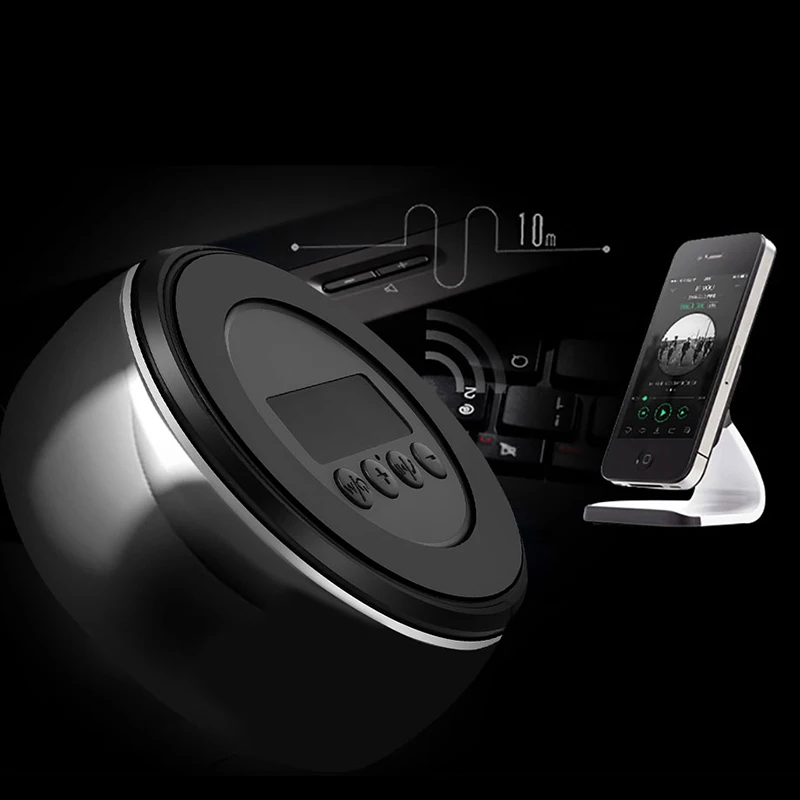 LIGE новый открытый беспроводной Bluetooth 4 0 переносной стереомикрофон Встроенный