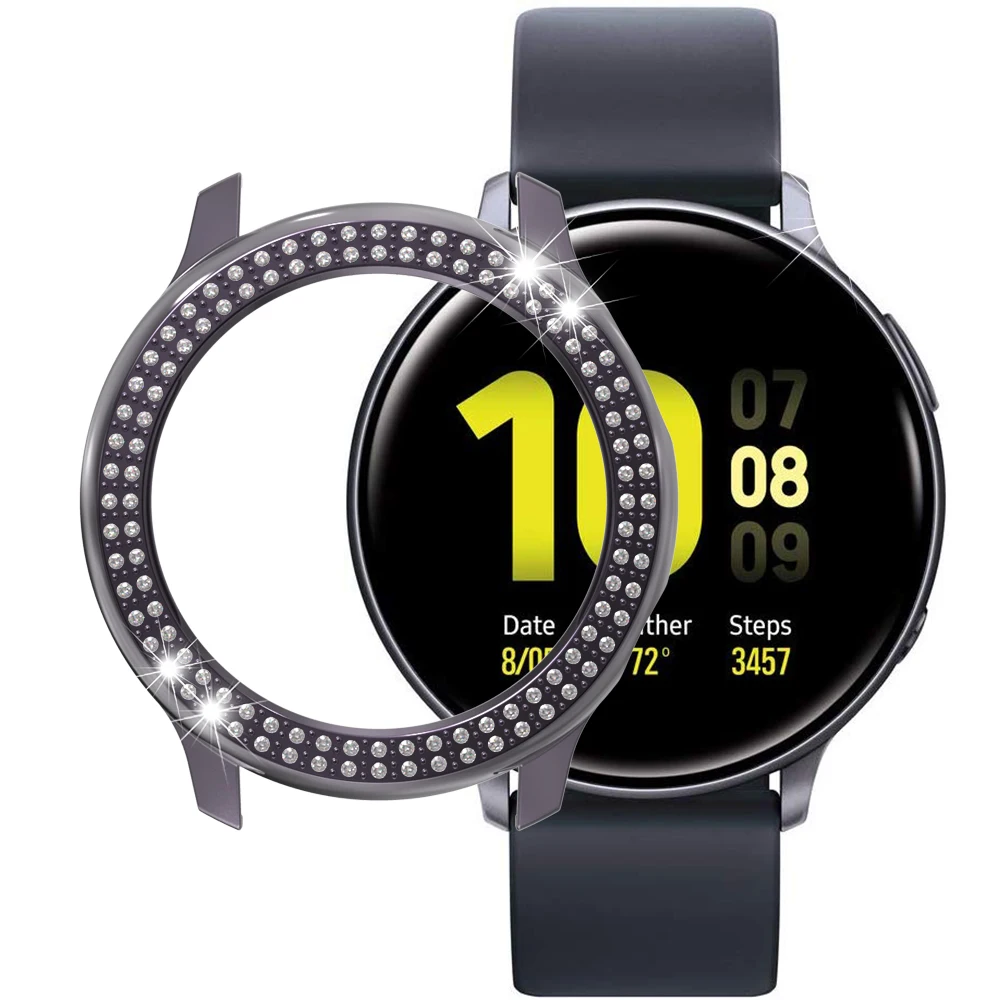 Чехол для часов со стразами защитная рамка Samsung Galaxy Watch Active 2 аксессуары