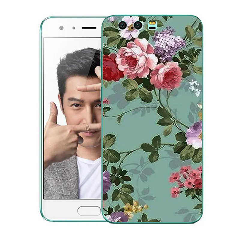 Силиконовый чехол для Huawei Honor 9 Scape чехлы с принтом Premium Capa мягкие из ТПУ