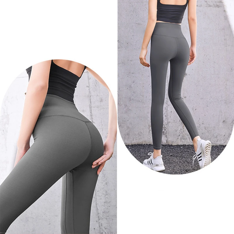 

2021 Hot Sale Fitness Female Full Length Leggings Colors Running Pants Comfortable and Formfitting Workout Leggings Fitness