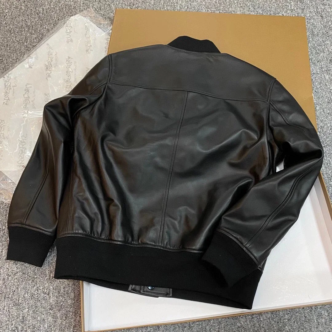 

NIGO BBR Leather Pilot Jacket Coat Code@BBR9
