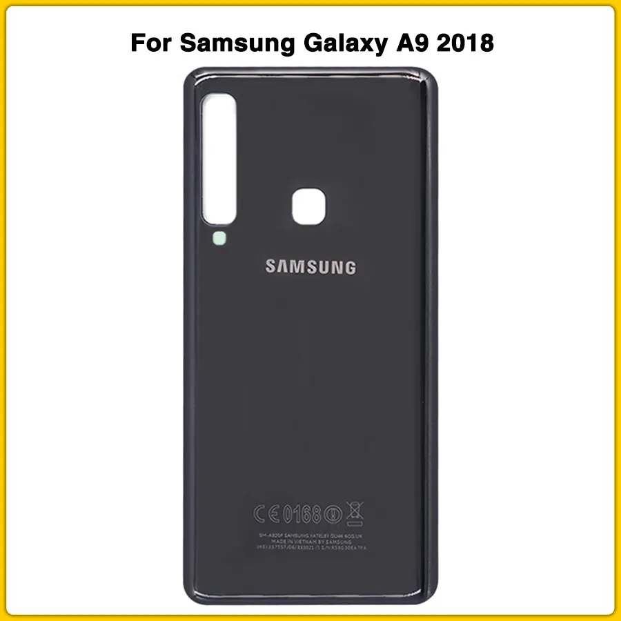 Чехол A9 для samsung Galaxy A9 Star Pro A9S A920 A920F, задняя крышка на батарейке, задняя крышка на дверь, запасная часть стекла
