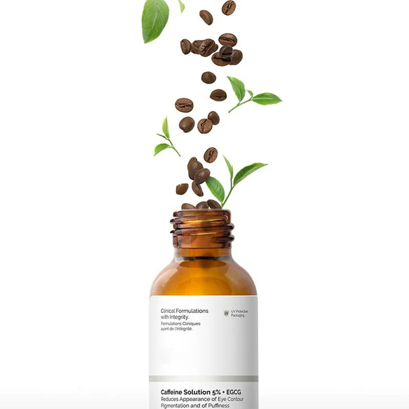 

30ml Caffeine Solution 5% + EGCG Eye Serum Removal Eye Bag Dark Eye Circle Lightening Fine Line Essence Eye Care Ordinary