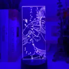 Акриловый 3D ночник, светодиодный Ночной светильник, меняющий цвет, для детской спальни, светильник льник, аниме Hunter X Lamp, подарок на день рождения Hunter