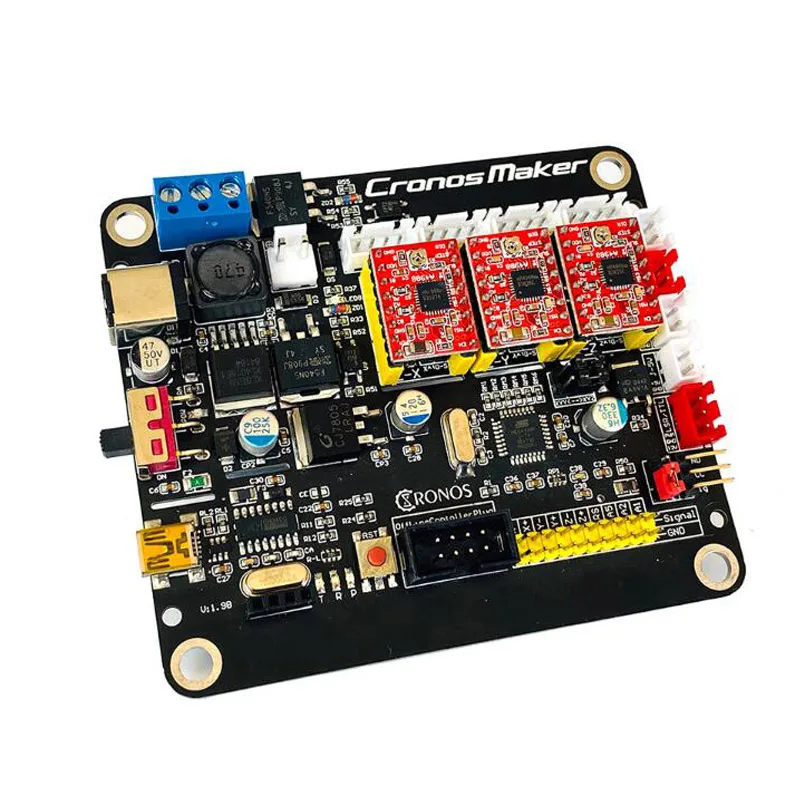 Maxgeek Version 3.0 CNC 3 Axis 4 Control Board Engraving Machine GRBL Stepper Motor Drive | Инструменты