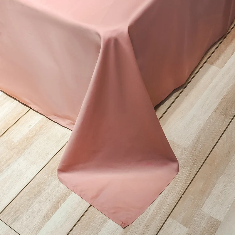 Розовый цветочный Комплект постельного белья для девочек роскошный Египетский