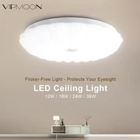 vipmoon living room lights led ceiling lamps ultra thin white 12w 18w lighting fixture ceiling light for bedroom kitchen modern