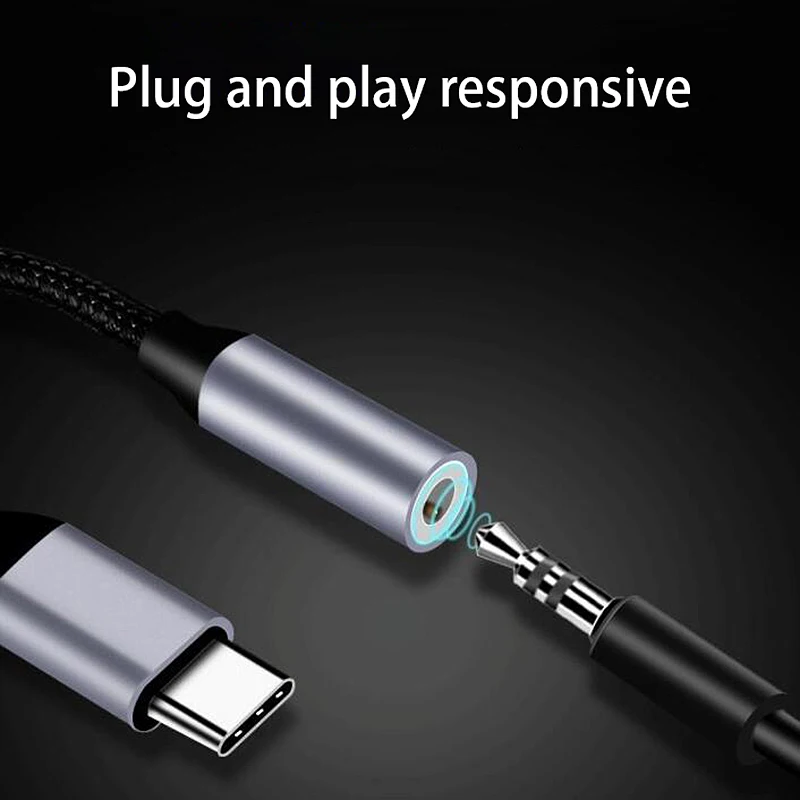 Тип C до 3 5 мм адаптер для наушников USB разветвитель Jack AUX аудио кабель зарядки