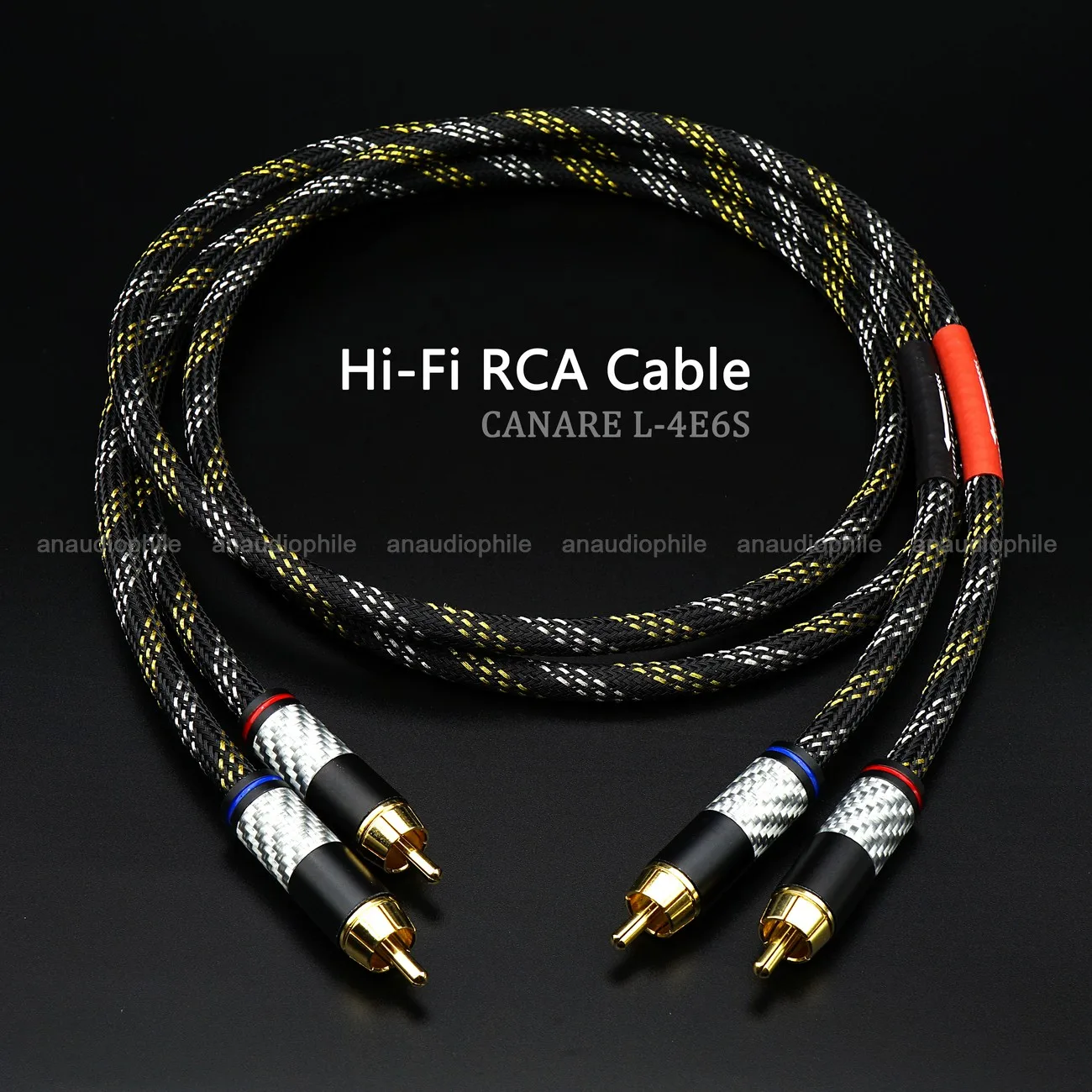 

Кабель HiFi Cardas RCA HEXLINK Golden 5C, соединительный аудиокабель HiEnd RCA