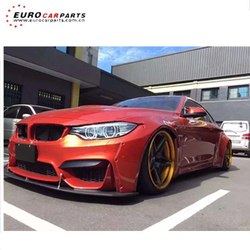 

Hot sale F82 M4 LB style carbon fiber front lip fit for 2013year~ to LB style front lip