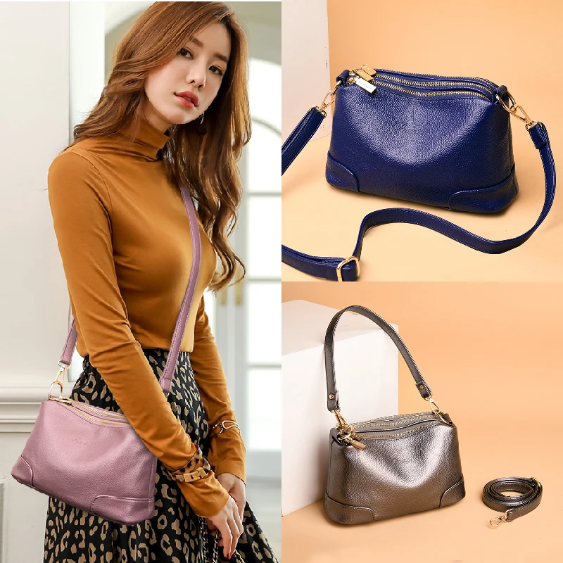 2019 Роскошная дамская сумка через плечо черный длинный ремень качественный