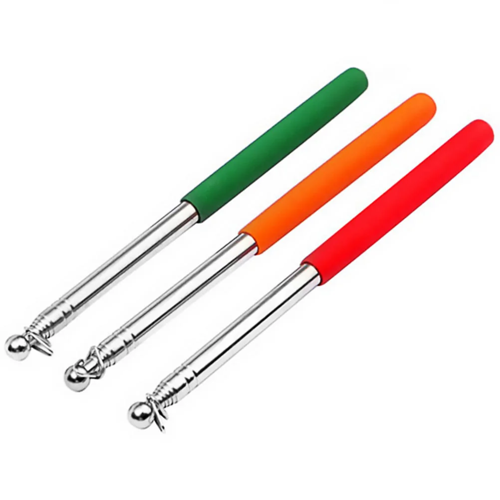 

3Pcs Teachers Pointer Teaching Pointer Retractable Hand Pointer (Random Color)