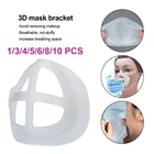 Кронштейн для 3d масок 13456810, рамка для косплея на Хэллоуин для спорта, женские, детские маски для защиты от губной помады, маскарадные маски