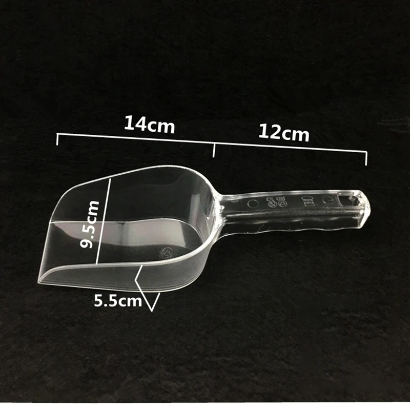 Пластиковая мини-Лопата для льда муки еды конфет мороженого мерные ложки лопаты