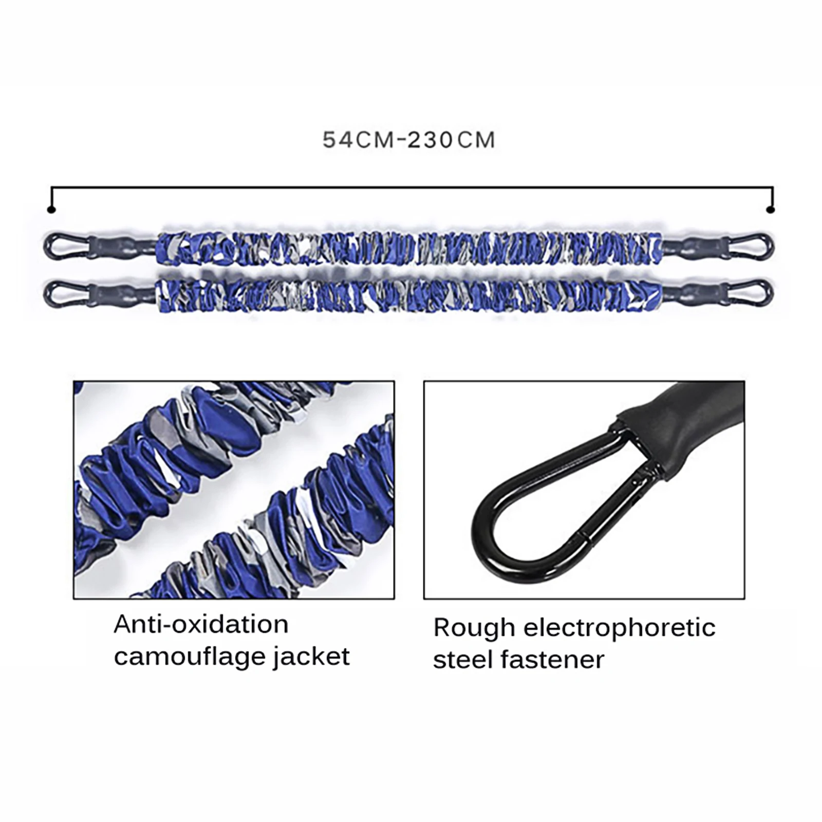 

Resistance Rope Resistance Training Fitness Equipment Elastic Rope Suit Multifunction Fitness Strength Training Gym Exercise