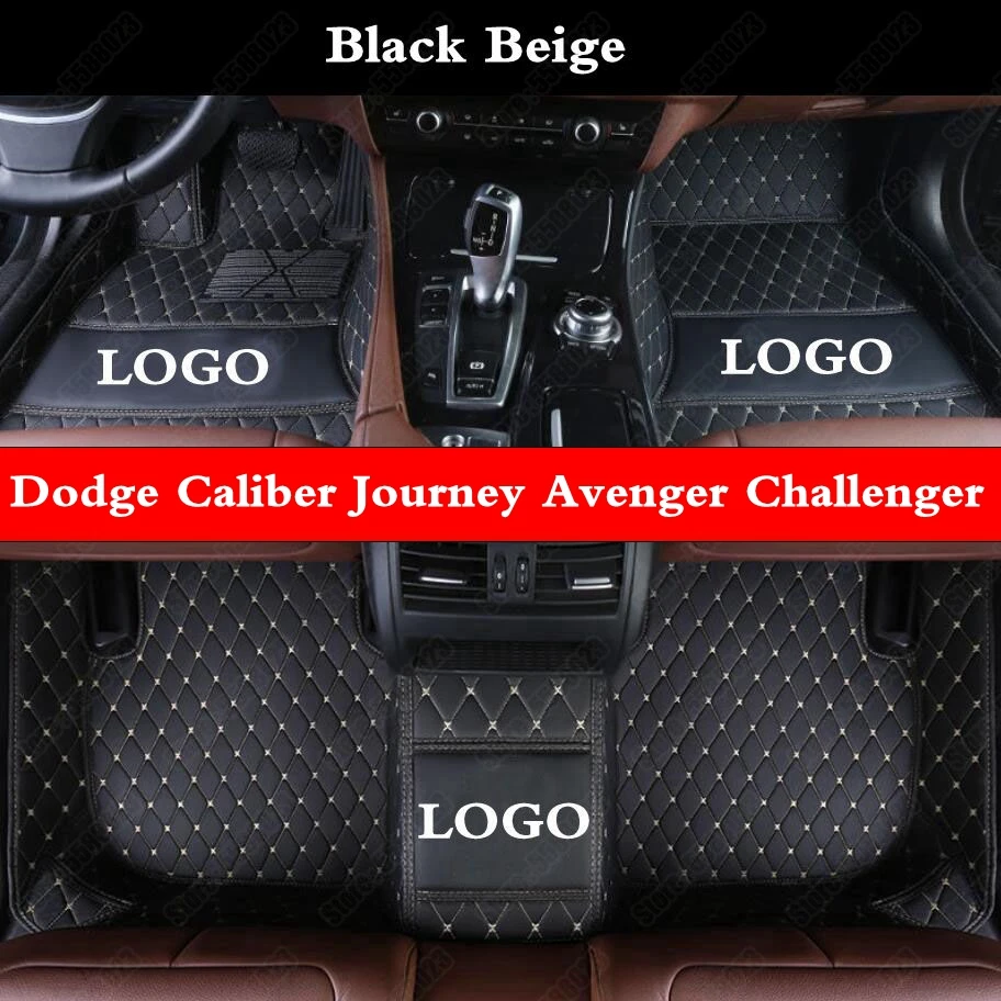Пользовательские автомобильные коврики для Dodge Caliber Journey Avenger Challenger Ram Charger 1500