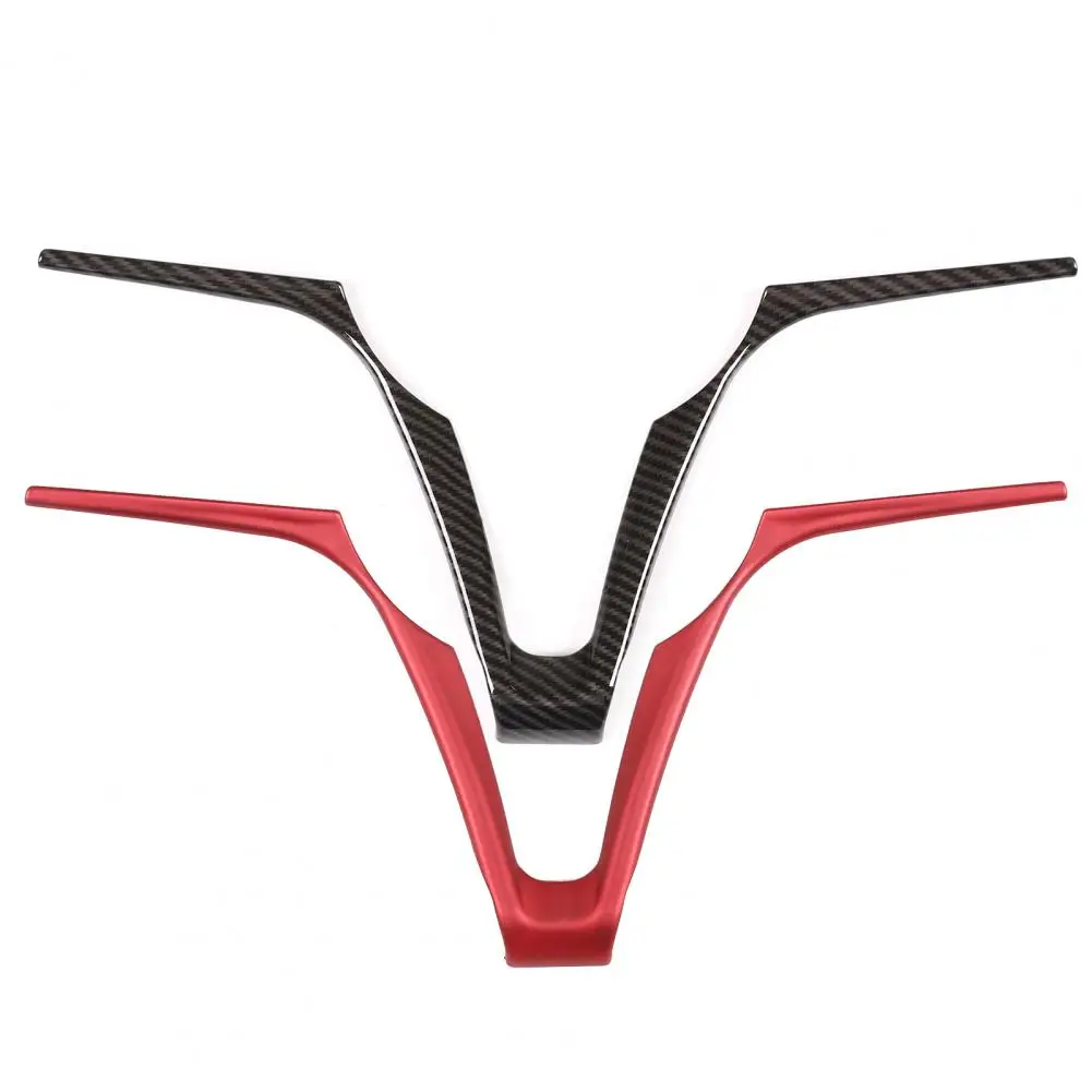 

35% Hot Sales!! Steering Wheel Cover V-shaped Waterproof ABS Elegant Steering Wheel Protector for Alfa Romeo Giulia Stelvio 2017
