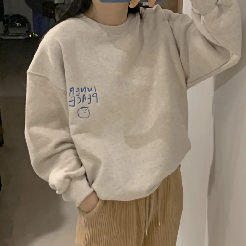 

2021 Autumn Oversize Hoodies Jackets Sweatshirt Women Fleeces Winter Gothic Fall Hoodie Womens Tracksuits Sweatshirts