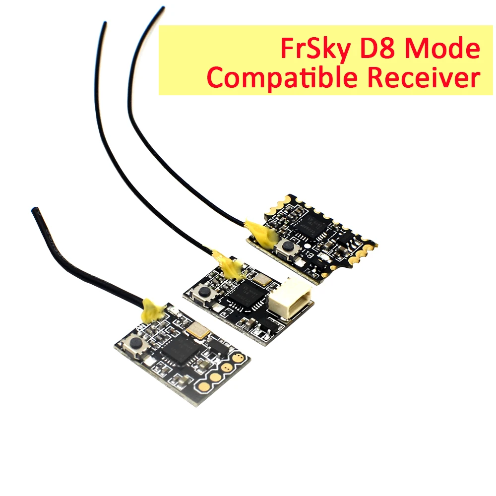 2 4 ГГц модель ACCST D8 совместимый ресивер для передатчика FrSky RadioMaster|Детали и