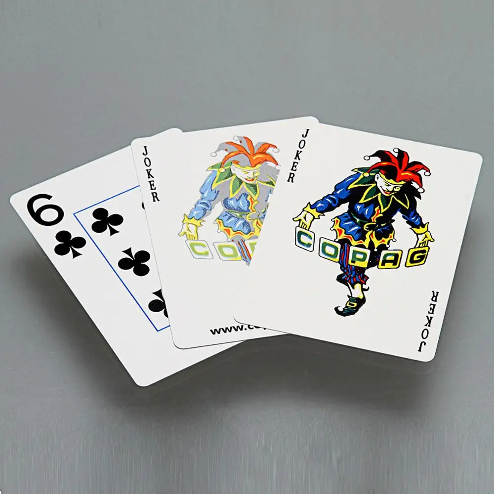 Newest Copag Poker100% Plastic Red/Blue Regular Playing Cards Standard Sealed Decks Magic Tricks Poker Magice | Дом и сад