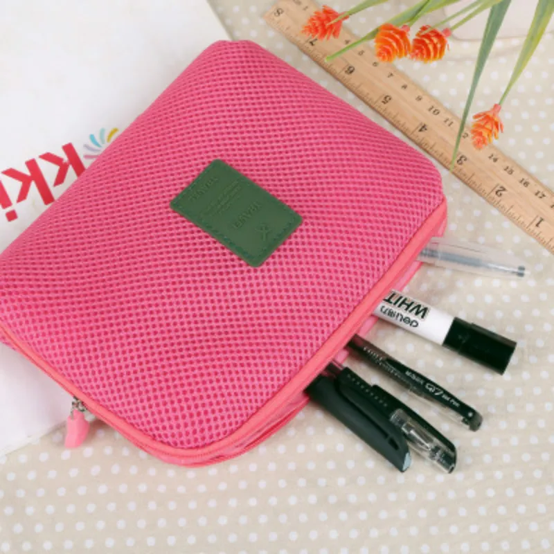 Цифровая дорожная коробка для хранения 1 шт. переносная сетчатая губчатая сумка