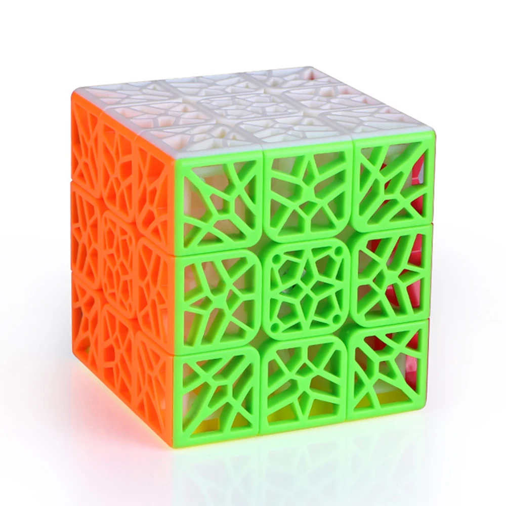 Qiyi mofangge DNA 3x3x3 волшебный куб головоломка на скорость игры часы-кольцо с крышкой игрушки для детей подарок на день рождения