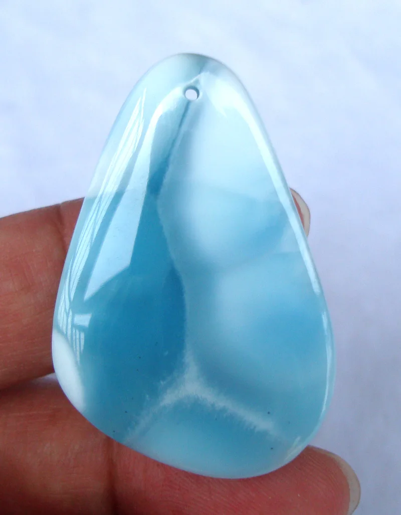 Бесплатная доставка подвеска из натурального ларимара женская бижутерия