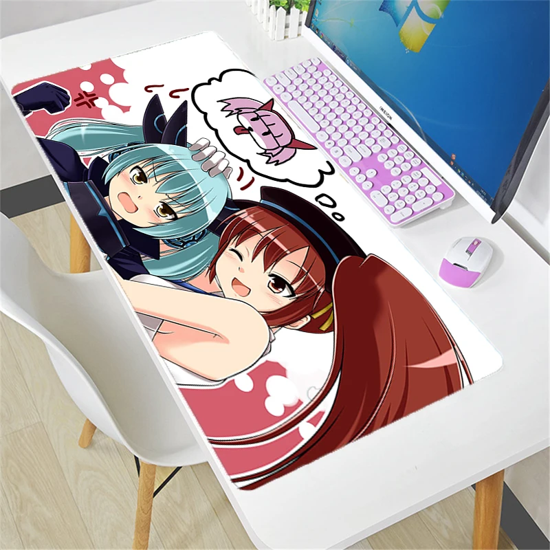 

Mouse Pad Game 90x400 Rubber Mini Pc Keyboard Laptop Computer Speed Desk Mat Gaming Acessories CS GO LOL Mousepad Anime Vanguard
