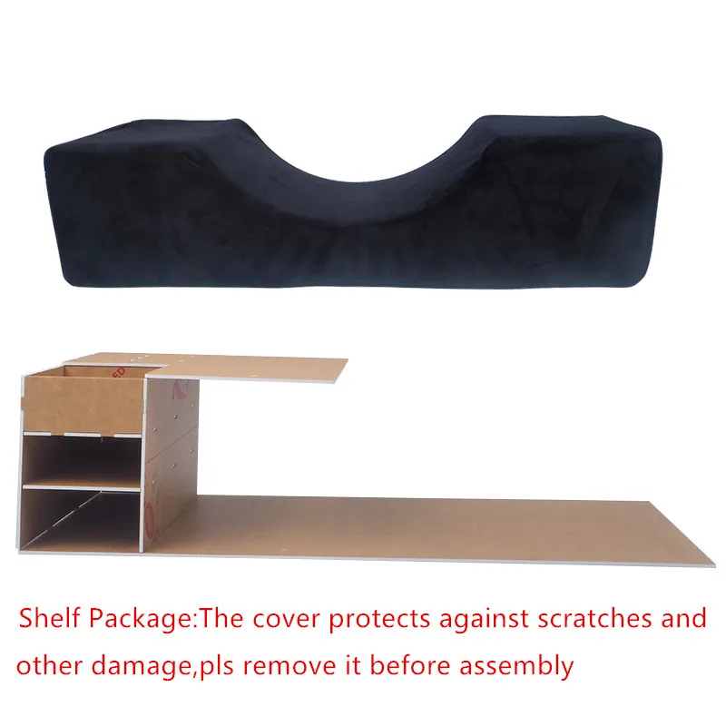LongShelfandPillow Подушка для наращивания ресниц Мягкая привитая подушка для ресниц полка для прививки ресниц использование подголовника поддержка шеи макияж инструменты для красоты - Цвет: LongShelfandPillow
