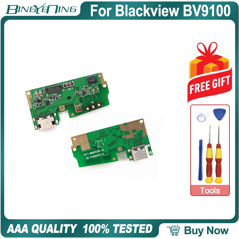 100% новая Оригинальная USB плата с зарядным портом usb разъем для Blackview BV9100 Ремонт