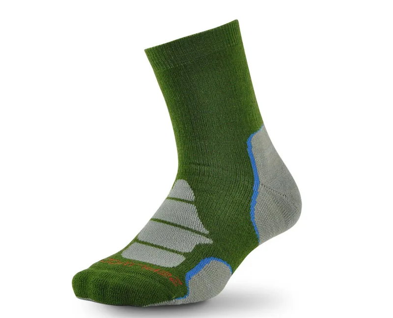 Носки из мериносовой шерсти, ZEALWOOD Athletic cushit Crew hiking& походные носки, 1/3 пар