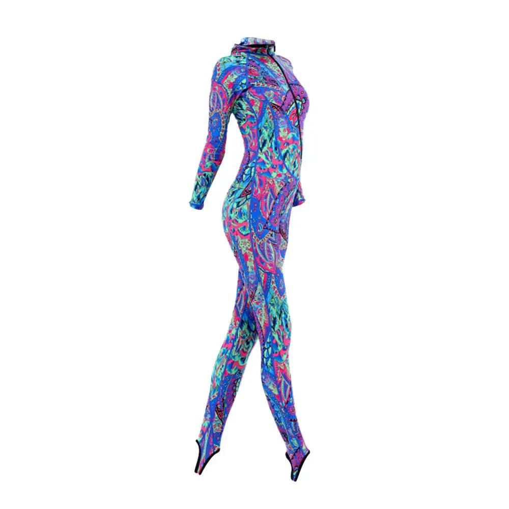 Для женщин гидрокостюм дайвинг защищает кожу от раздражения плотно прилегает к