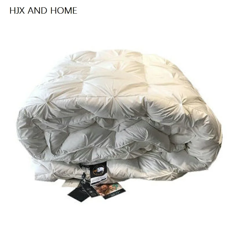 Наполнитель 95% гусиный пух Хлопок Ткань высокого уровня Стеганный килт Король