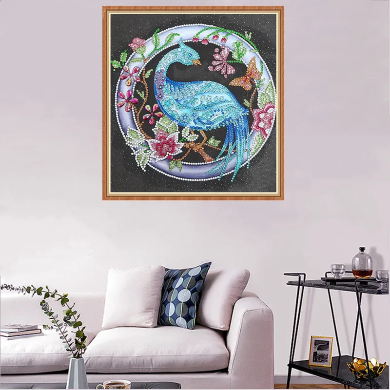 

DIY 5D Diamand Painting Special Shaped Diamond Painting By Number Kits,Crystal Rhinestone Diamond Art for Home Decor Gifts