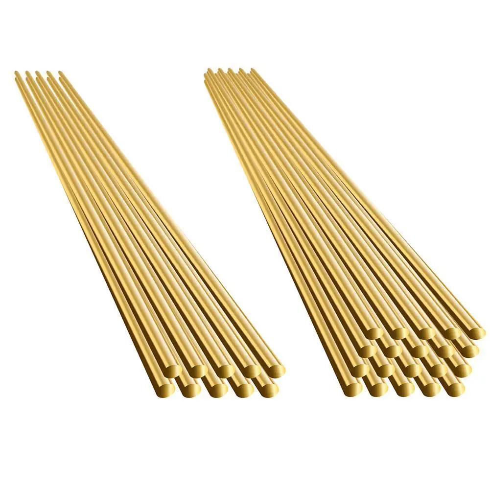 

20/10Pcs Brass Welding Wire Electrode Soldering Rod Tool Need Solder 1.6Mm*333Mm No Hardware O9T6