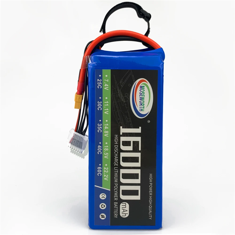 5S 18 5 V 16000 мА/ч 25C MOSWORTH для дистанционно управляемого летательного аппарата LiPo