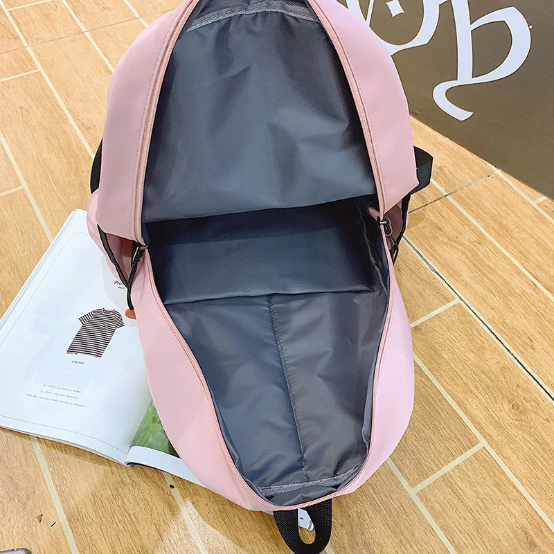 Новый тренд женский рюкзак модный холщовый новая школьная сумка для