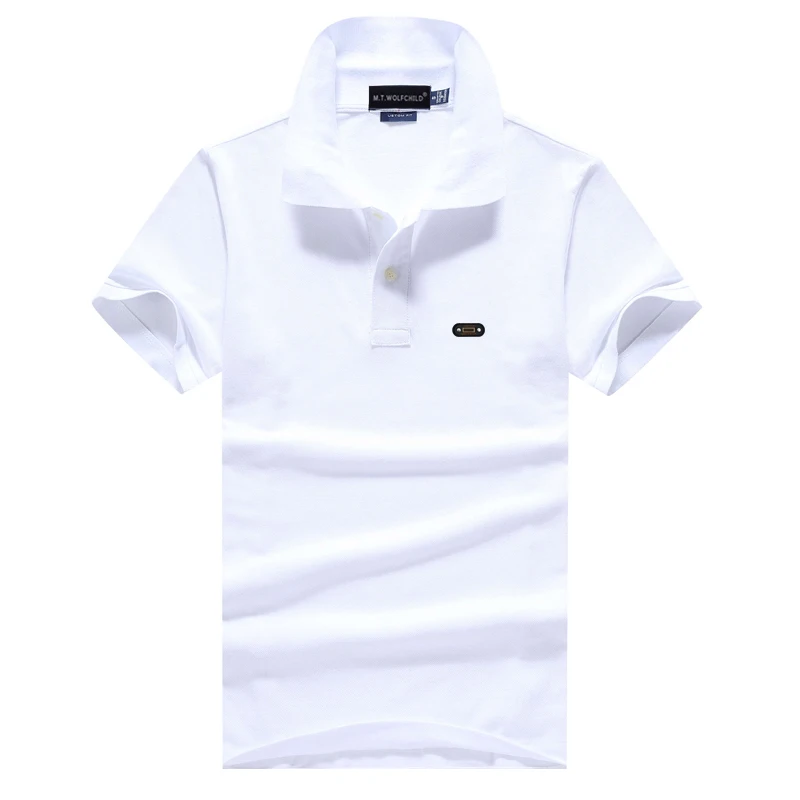 Женская летняя рубашка-поло с коротким рукавом 100% хлопок 2020 | Мужская одежда
