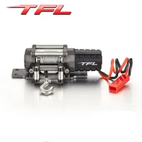 TFL 1/10 Electric Winch With Single Motor Alumiunm Alloy For RC Rock Crawler SCX10 90027 90035 C1616-02