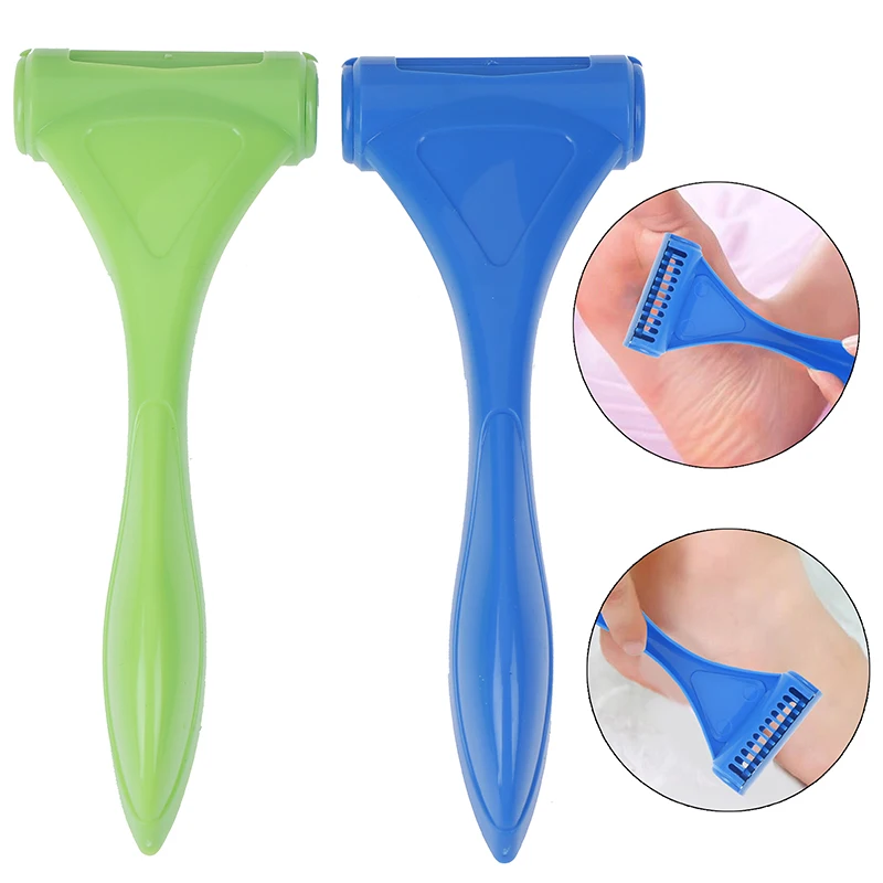 

2 Styles Dead Skin Removal Tool Fashion Professional Foot Care Pedicure Hard Foot Skin Knife Cuticle Remover