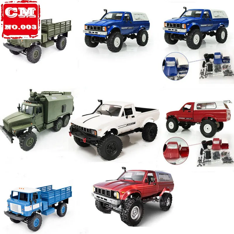 

RC Car 4WD Radio Control Off-Road Mini Car RTR KIT Rock Crawler Electric Buggy Moving Machine B24 B16 C24 B36 Assembly