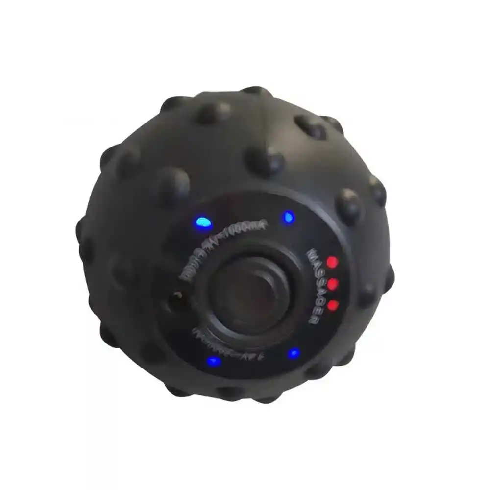 

Silicone Vibrating Massage Ball Electric Roller Muscle Relaxation Apparatus Trigger Relief Training Waist & Abdomen Yoga Pilates