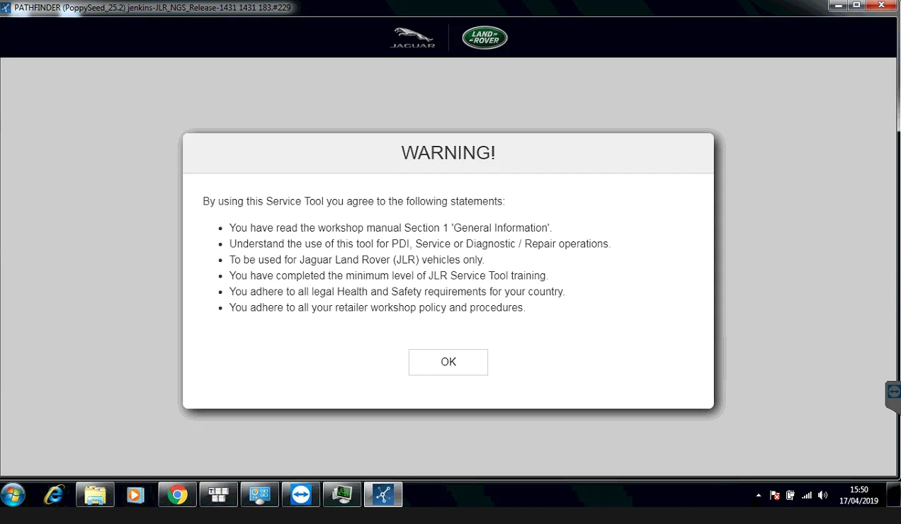 

Для программного обеспечения JLR Pathfinder для IP VCI без ограничений с онлайн обновлениями