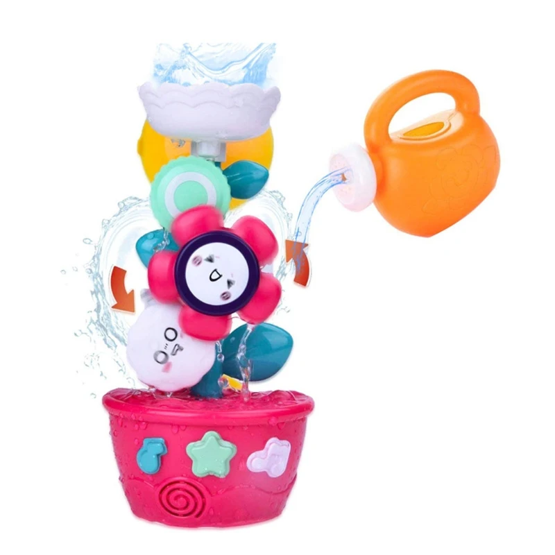 

Muti-functional Bathtub Toy Sandbox Table with Funnel Cup Floating Toy Interactive Sand Playing Beach Toy with Suction