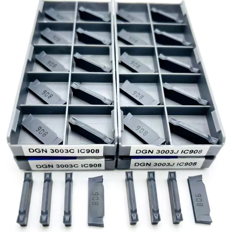 Токарный резец DGN2002C 2002J DGN3003C 3003J IC908 канавочный инструмент из карбида ЧПУ для