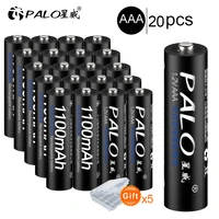 20pcs aaa rechargeable battery 1 2v ni mh aaa battery rechargeable batteria 1100mah batteries aaa battery for remote control